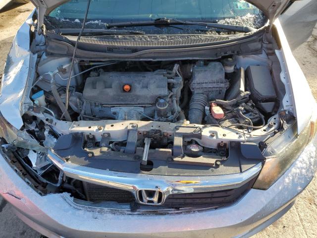 2HGFB2F55CH315963 - 2012 HONDA CIVIC LX SILVER photo 11