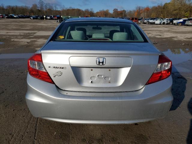 2HGFB2F55CH315963 - 2012 HONDA CIVIC LX SILVER photo 6