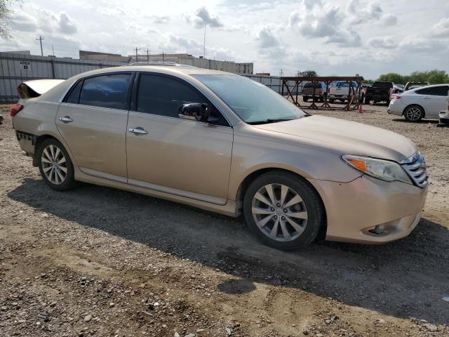 4T1BK3DB6BU371980 - 2011 TOYOTA AVALON BASE GOLD photo 4