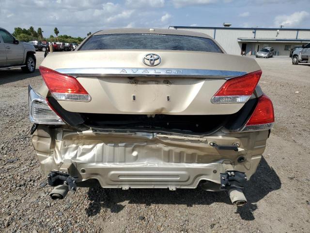 4T1BK3DB6BU371980 - 2011 TOYOTA AVALON BASE GOLD photo 6