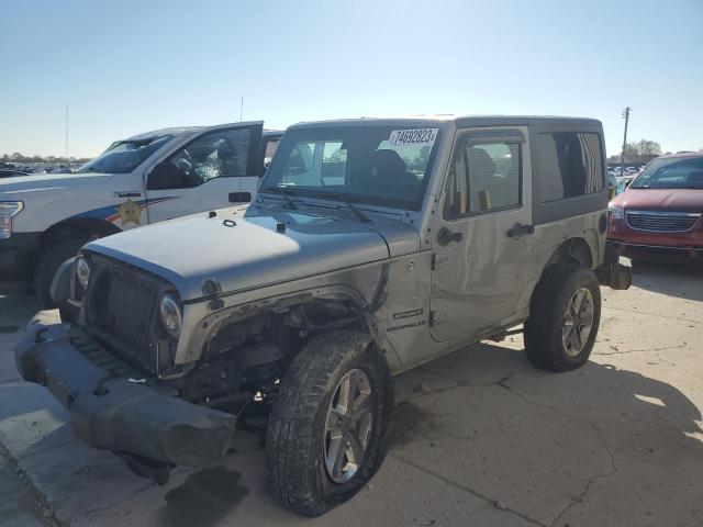 1C4AJWAG1FL544238 - 2015 JEEP WRANGLER SPORT SILVER photo 1