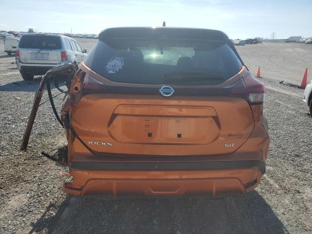 3N1CP5DV9ML517353 - 2021 NISSAN KICKS SR ORANGE photo 6