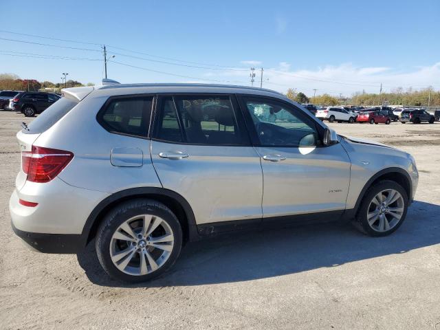 5UXWX9C56G0D83035 - 2016 BMW X3 XDRIVE28I SILVER photo 3