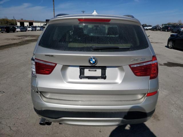 5UXWX9C56G0D83035 - 2016 BMW X3 XDRIVE28I SILVER photo 6