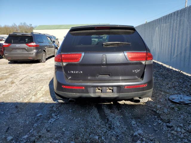 2LMDJ6JK9EBL06783 - 2014 LINCOLN MKX GRAY photo 6