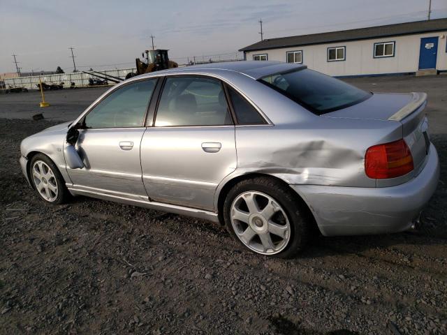 WAURD68DX1A090773 - 2001 AUDI S4 2.7 QUATTRO SILVER photo 2