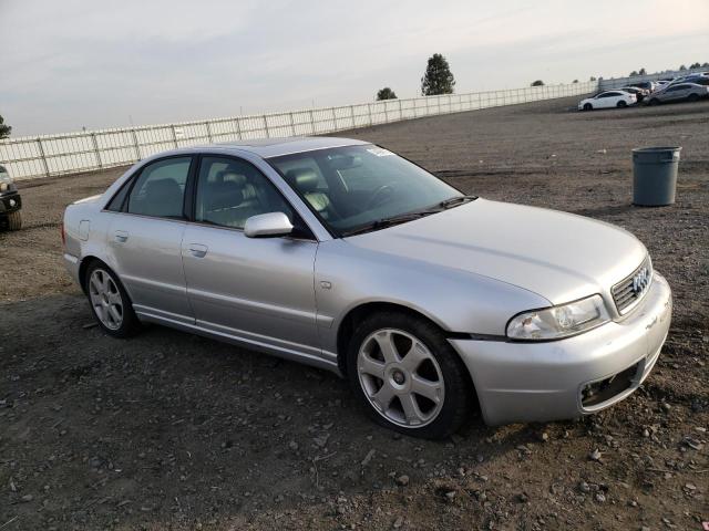 WAURD68DX1A090773 - 2001 AUDI S4 2.7 QUATTRO SILVER photo 4