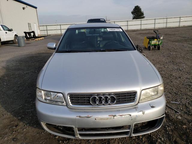 WAURD68DX1A090773 - 2001 AUDI S4 2.7 QUATTRO SILVER photo 5