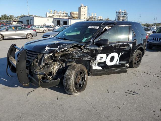 1FM5K8AR9HGC66711 - 2017 FORD EXPLORER POLICE INTERCEPTOR Սև լուսանկար 1