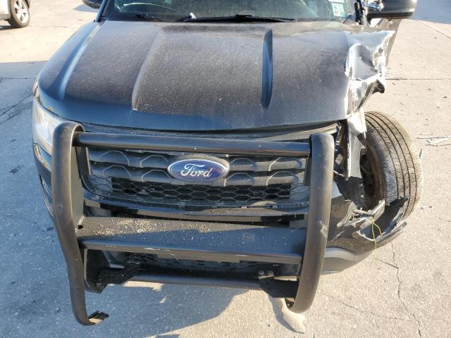 1FM5K8AR9HGC66711 - 2017 FORD EXPLORER POLICE INTERCEPTOR Սև լուսանկար 12
