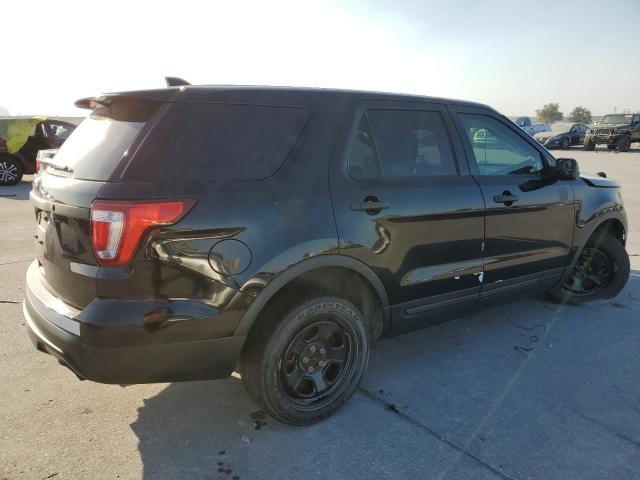 1FM5K8AR9HGC66711 - 2017 FORD EXPLORER POLICE INTERCEPTOR Սև լուսանկար 3