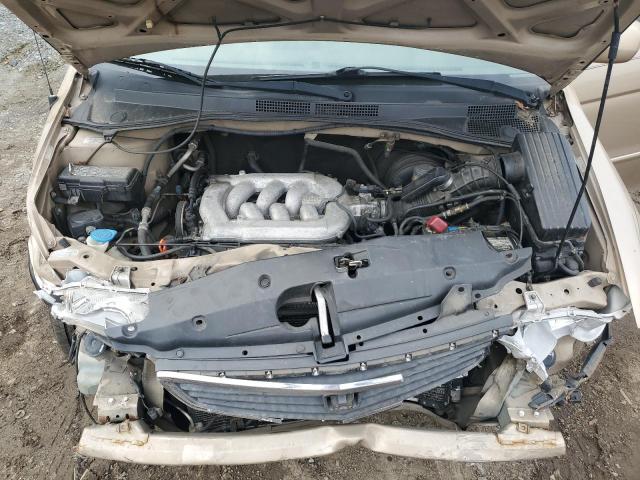 2HKRL18621H524560 - 2001 HONDA ODYSSEY EX GOLD photo 12