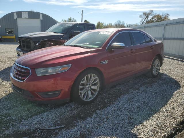 1FAHP2F80DG139488 - 2013 FORD TAURUS LIMITED RED photo 1