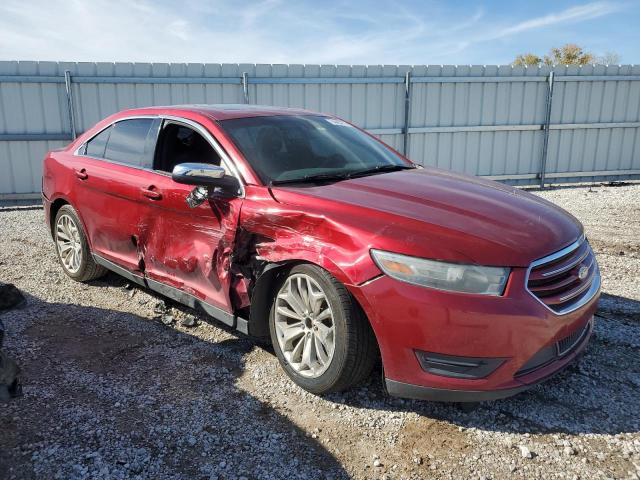 1FAHP2F80DG139488 - 2013 FORD TAURUS LIMITED RED photo 4