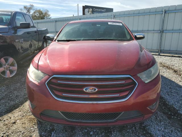 1FAHP2F80DG139488 - 2013 FORD TAURUS LIMITED RED photo 5