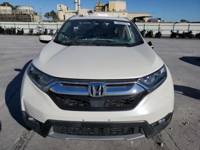 2HKRW1H89HH516989 - 2017 HONDA CR-V EXL WHITE photo 5