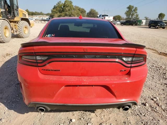 2C3CDXHG9PH547287 - 2023 DODGE CHARGER GT RED photo 6