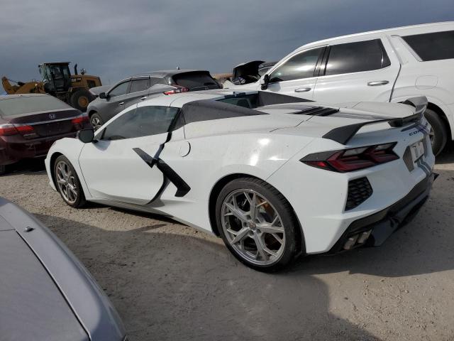 1G1YC3D4XP5128874 - 2023 CHEVROLET CORVETTE STINGRAY 3LT WHITE photo 2