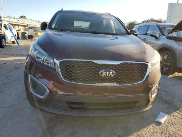 5XYPGDA36HG193061 - 2017 KIA SORENTO LX RED photo 5