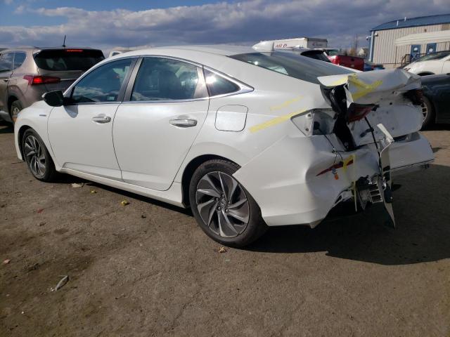 19XZE4F98NE013261 - 2022 HONDA INSIGHT TOURING WHITE photo 2