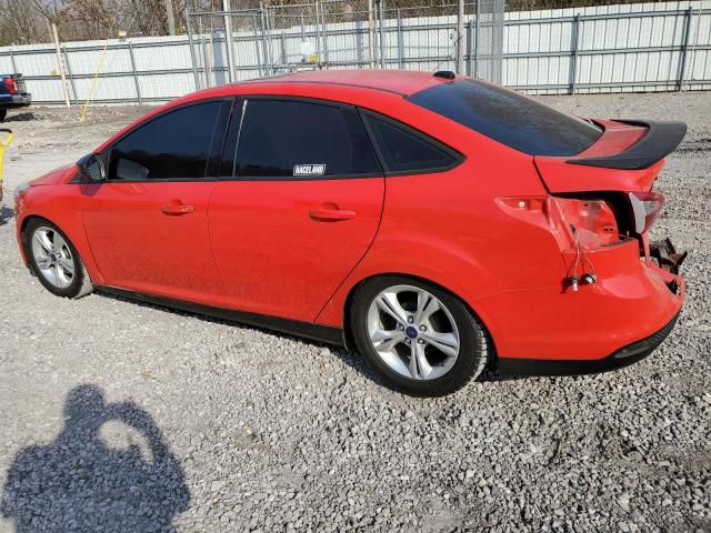 1FADP3F20EL389161 - 2014 FORD FOCUS SE RED photo 2