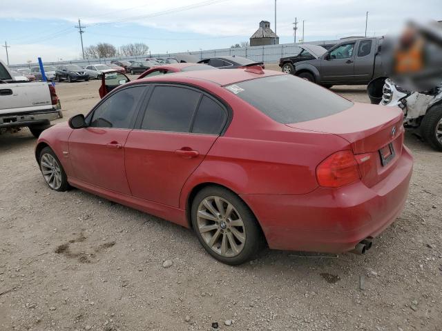 WBAPK7C50BA816189 - 2011 BMW 328 XI RED photo 2