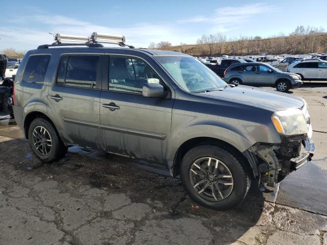 5FNYF4H50AB034872 - 2010 HONDA PILOT EXL GRAY photo 4