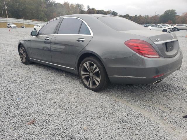 WDDUG8FB8HA313720 - 2017 MERCEDES-BENZ S 550 4MATIC GRAY photo 2