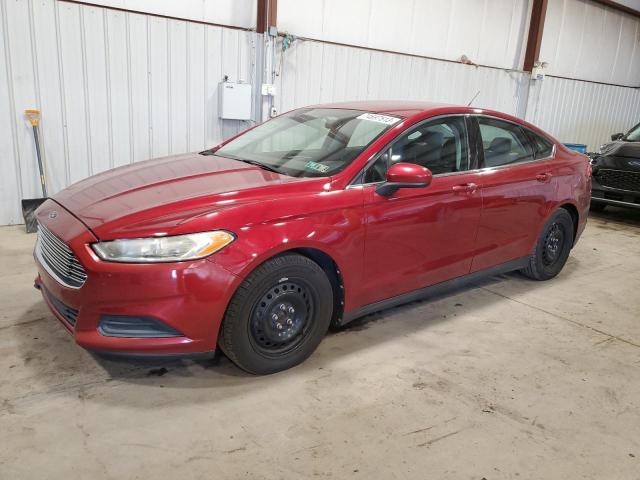 3FA6P0G71DR167598 - 2013 FORD FUSION S RED photo 1