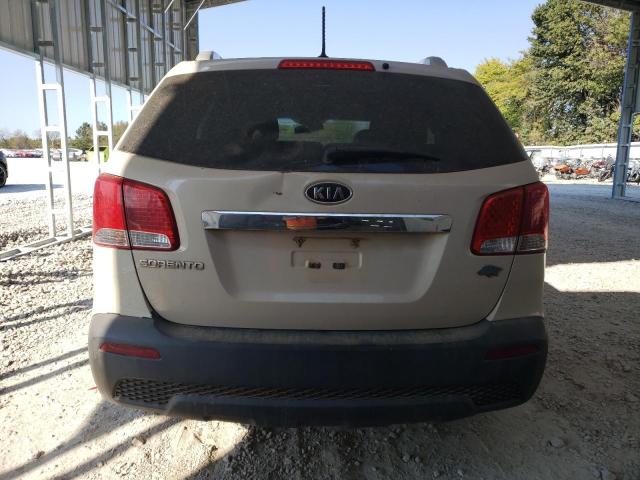 5XYKT4A2XBG104984 - 2011 KIA SORENTO BASE CREAM photo 6