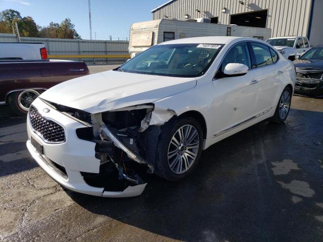 KNALN4D74G5215131 - 2016 KIA CADENZA LUXURY WHITE photo 1