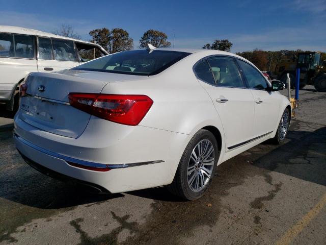 KNALN4D74G5215131 - 2016 KIA CADENZA LUXURY WHITE photo 3