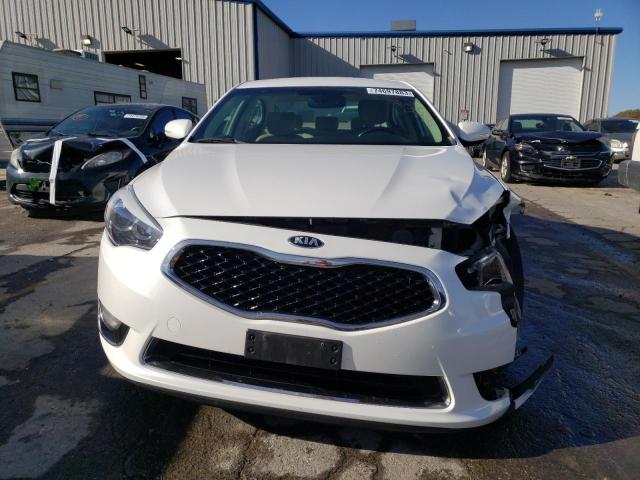 KNALN4D74G5215131 - 2016 KIA CADENZA LUXURY WHITE photo 5