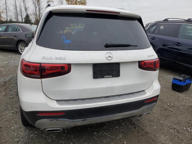 W1N4M4HB2LW044773 - 2020 MERCEDES-BENZ GLB 250 4MATIC WHITE photo 6