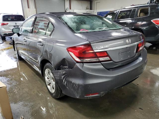 19XFB2F58EE043499 - 2014 HONDA CIVIC LX SILVER photo 2