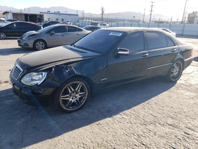 WDBNG75J65A459237 - 2005 MERCEDES-BENZ S 500 BLACK photo 1