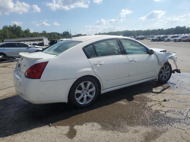 1N4BA41E47C846167 - 2007 NISSAN MAXIMA SE WHITE photo 3