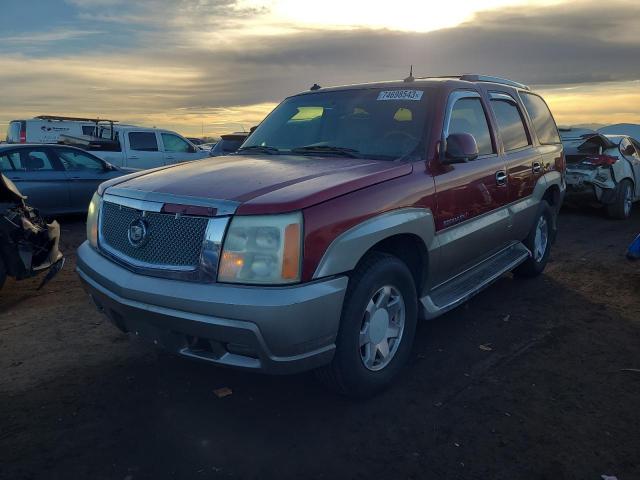 1GYEK63N63R233269 - 2003 CADILLAC ESCALADE LUXURY MAROON photo 1