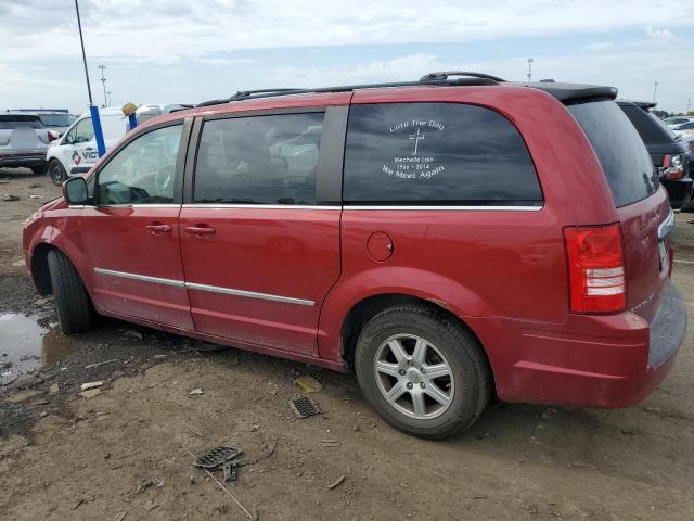 2A4RR5D15AR152595 - 2010 CHRYSLER TOWN & COU TOURING RED photo 2