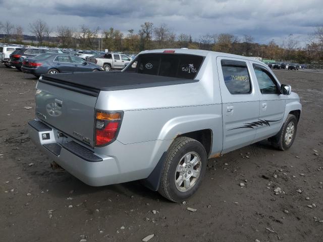 2HJYK16598H507990 - 2008 HONDA RIDGELINE RTL SILVER photo 3