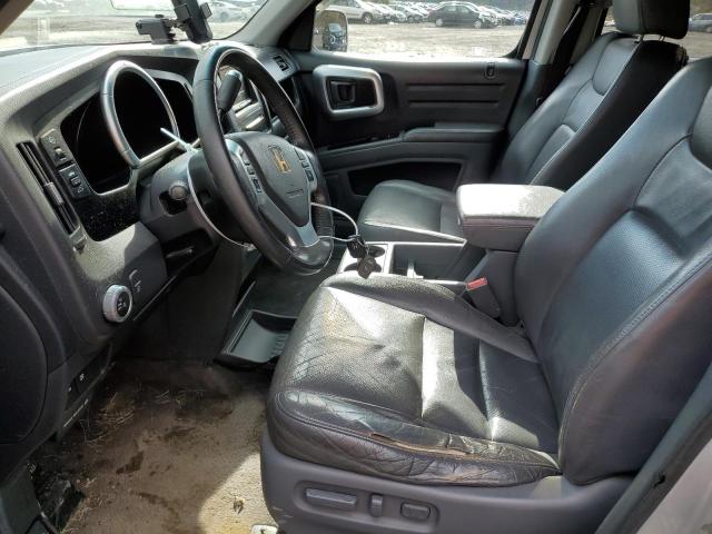 2HJYK16598H507990 - 2008 HONDA RIDGELINE RTL SILVER photo 7