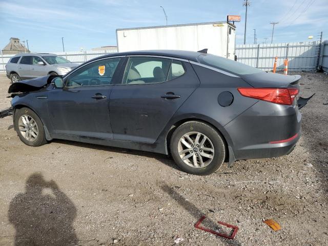 KNAGM4A77B5108379 - 2011 KIA OPTIMA LX GRAY photo 2