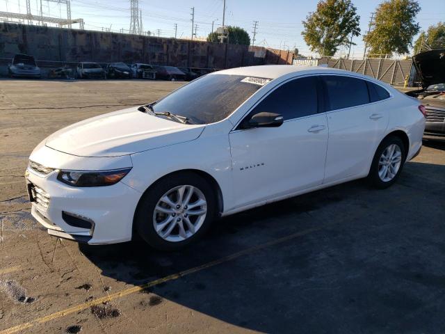 1G1ZD5ST8JF190153 - 2018 CHEVROLET MALIBU LT WHITE photo 1