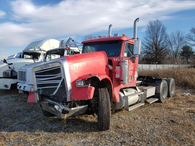 1FUPFDYB5YLB96081 - 2000 FREIGHTLINER CONVENTION FLD120 RED photo 2