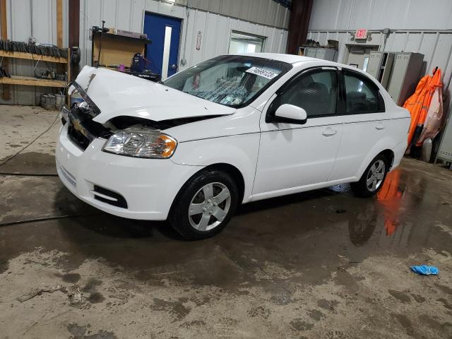 KL1TD56EX9B388994 - 2009 CHEVROLET AVEO LS WHITE photo 1