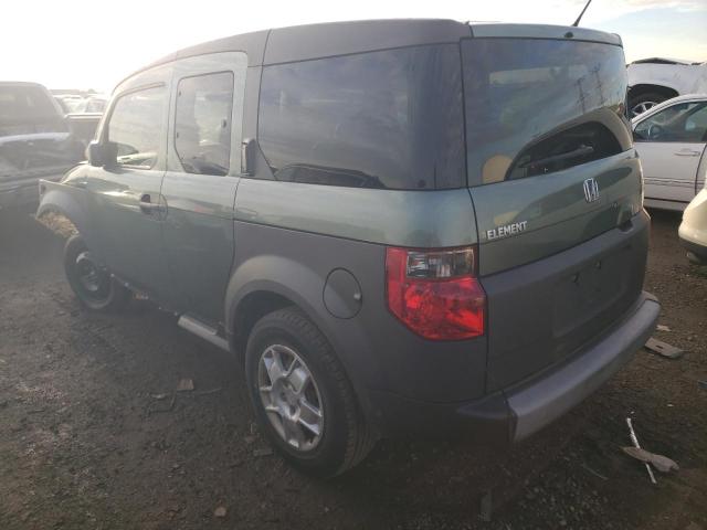 5J6YH18605L009372 - 2005 HONDA ELEMENT EX GREEN photo 2