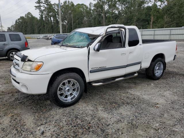 5TBRT34116S472418 - 2006 TOYOTA TUNDRA ACCESS CAB SR5 WHITE photo 1