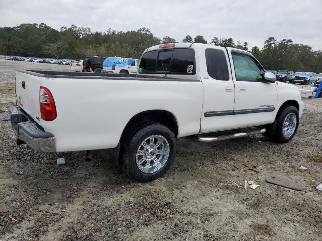 5TBRT34116S472418 - 2006 TOYOTA TUNDRA ACCESS CAB SR5 WHITE photo 3
