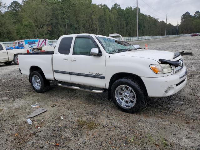 5TBRT34116S472418 - 2006 TOYOTA TUNDRA ACCESS CAB SR5 WHITE photo 4