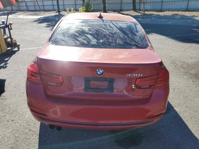 WBA8B9G50HNU51797 - 2017 BMW 330 I RED photo 6